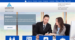 Desktop Screenshot of lexingtoninsuranceagency.com
